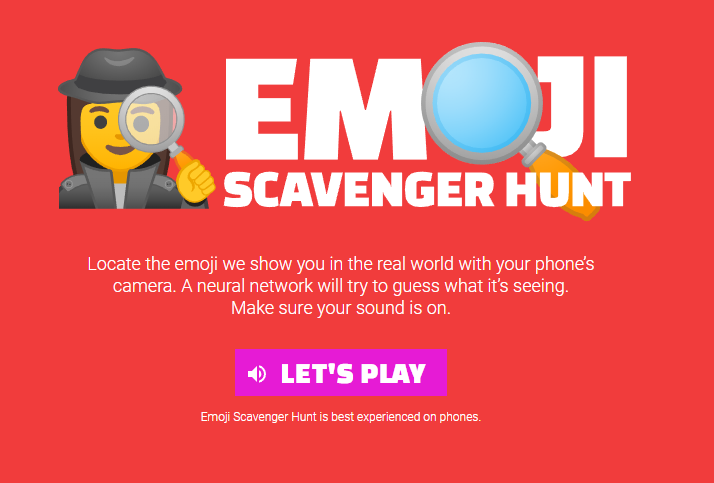 Emoji Scavenger Hunt